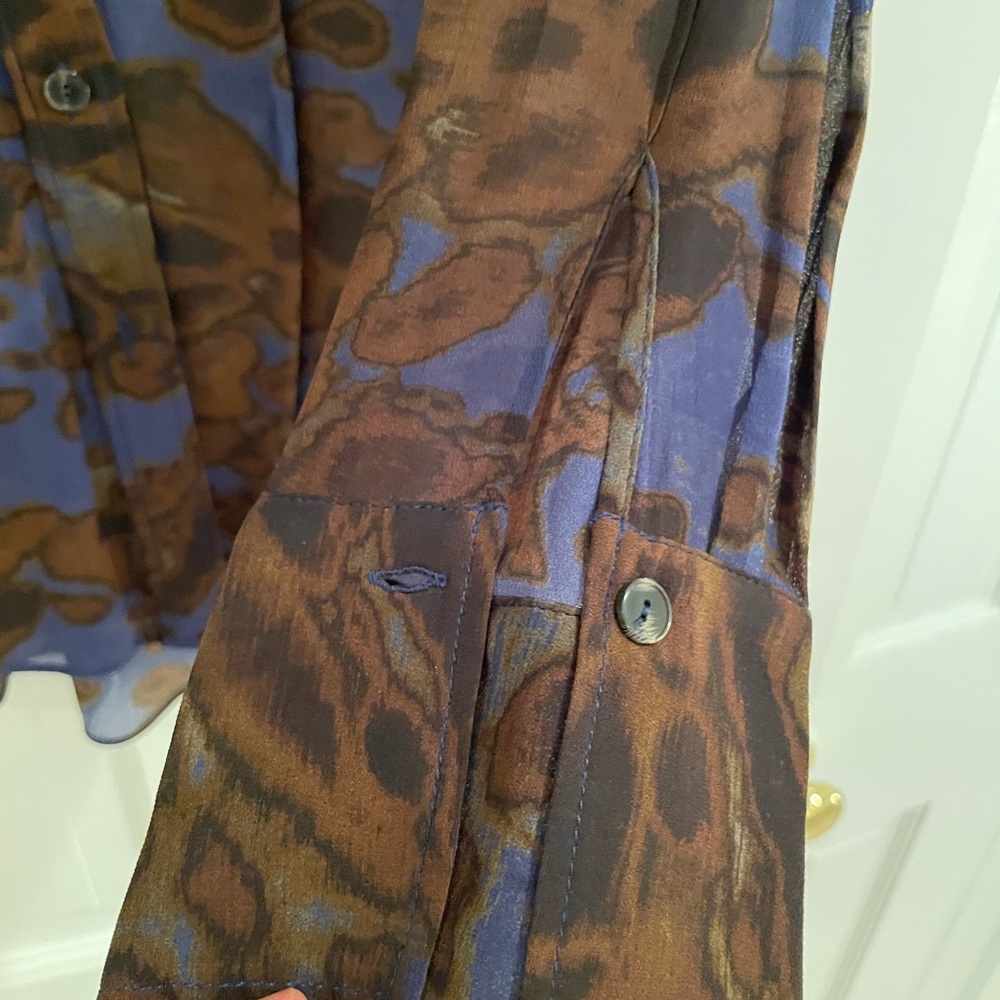 Massimo Dutti matte tie die shirt - Picture 3 of 7